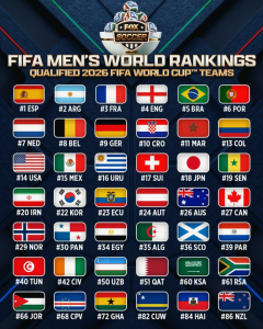 Grupos de la Copa del Mundo 2026 clasificados de mejor a más difícil según el esquema – Clasificaciones deportivas