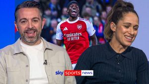 Club Brujas vs Arsenal: ¡El panel especial de fútbol reacciona ante la maravilla de Noni Madueke!