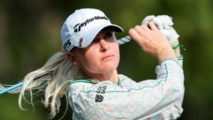 Los equipos de Charley Hull y Lexi Thompson ganan 22 situaciones en el Grant Thornton Invitational para empatar el liderato después de la primera ronda.
