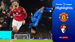 Manchester United 4-4 Bournemouth | Lo más destacado de la primera división
