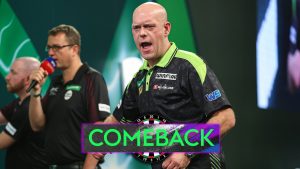 Campeonato Mundial de Dardos: MVG sobrevive a un inmenso susto para atomizar su vanguardista recuperación
