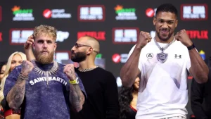 Cuánta diferencia de peso hay entre Jake Paul y Anthony Joshua y por qué se puede hacer la pelea | Wearing Facts Spain