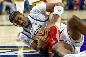 Giro muerto | Notre Dame trae salida de cuatro juegos al enfrentamiento contra Purdue Castle Wayne
