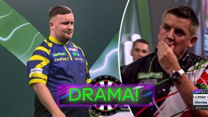 Campeonato Mundial de Dardos | 60 segundos de humor entre Luke Littler y David Davies