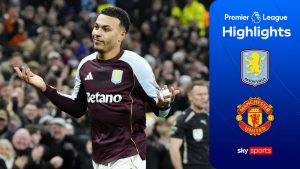 Aston Villa 2-1 Manchester United | Lo más destacado de la primera división