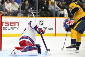 Giro muerto | Los Predators liderados por Filip Forsberg aguantan para derrotar a los Rangers escasos de personal