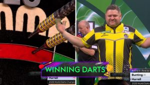 Campeonato Mundial de Dardos: ¡James Hurrell elimina al cuarto favorito Stephen Bunting!