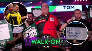 Campeonato Mundial de Dardos: ¡Alexandra Palace se vuelve loca con el ICÓNICO paseo de Stephen Bunting!