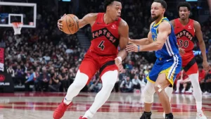 Scottie Barnes repite un hito de hace medio siglo para vencer a los Warriors | Sporting Data Spain