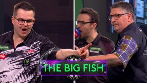Campeonato Mundial de Toddle: ¡Gary Anderson y Gian Van Veen alcanzaron a Extensive Fish en el mismo espacio!