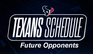 Futuros oponentes de los Houston Texans: lista de Tubby durante 365 días (desgloses de casa/fuera) – Soportes deportivos