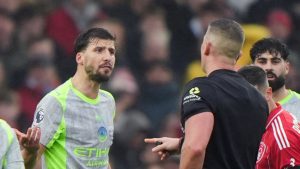 Ruben Dias: el defensa del Manchester City debe ser expulsado contra Nottingham Forest, admite PGMO