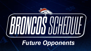 Futuros oponentes de los Denver Broncos: lista de barrigas por año (desgloses en casa/fuera) – Soportes de acciones deportivas