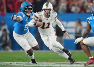 Giro muerto | Carson Beck recupera el No. 10 Miami anterior al No. 6 Ole Pass en la semifinal del CFP