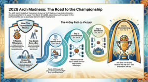 2026 Arch Madness: Agenda y cuadro del torneo MVC – Cuadros deportivos