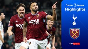 Tottenham 1-2 West Ham | Lo más destacado de la primera división