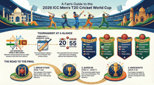 Calendario y cuadro de la Copa Mundial T20 masculina ICC 2026: fechas completas, grupos, calendarios, sedes, enfrentamientos clave y PDF imprimible – Cuadros de actividades deportivas