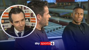 Aston Villa vs Everton: Jamie Redknapp desconcertado por la entrevista posterior al partido de Unai Emery