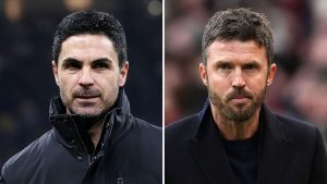 Michael Carrick desafía al Manchester United a enfrentarse al Arsenal mientras Mikel Arteta advierte sobre contraataques “mortales”