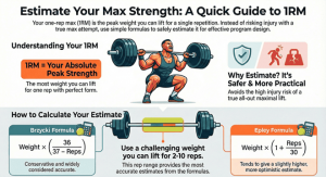 Cómo utilizar la calculadora gratuita de 1RM: manual paso a paso y pautas de entrenamiento de fuerza – Sports Brackets