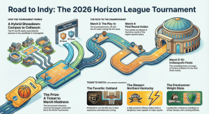 Agenda del torneo de la Horizon League 2026, cuadro, PDF imprimible y predicciones – Cuadros de actividades deportivas