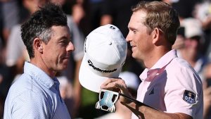 The Genesis Invitational: Jacob Bridgeman mantiene a raya a Rory McIlroy para disputar su primera victoria en el PGA Tour por un tiro