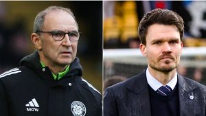 Celtic y Rangers pierden facetas en la lucha por el título de la Premiership escocesa, pero Martin O’Neill y Danny Röhl siguen desafiantes