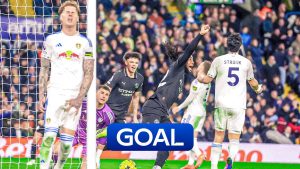 Leeds vs Manchester City: ¡Semenyo adelanta al City inquebrantablemente al filo del descanso!