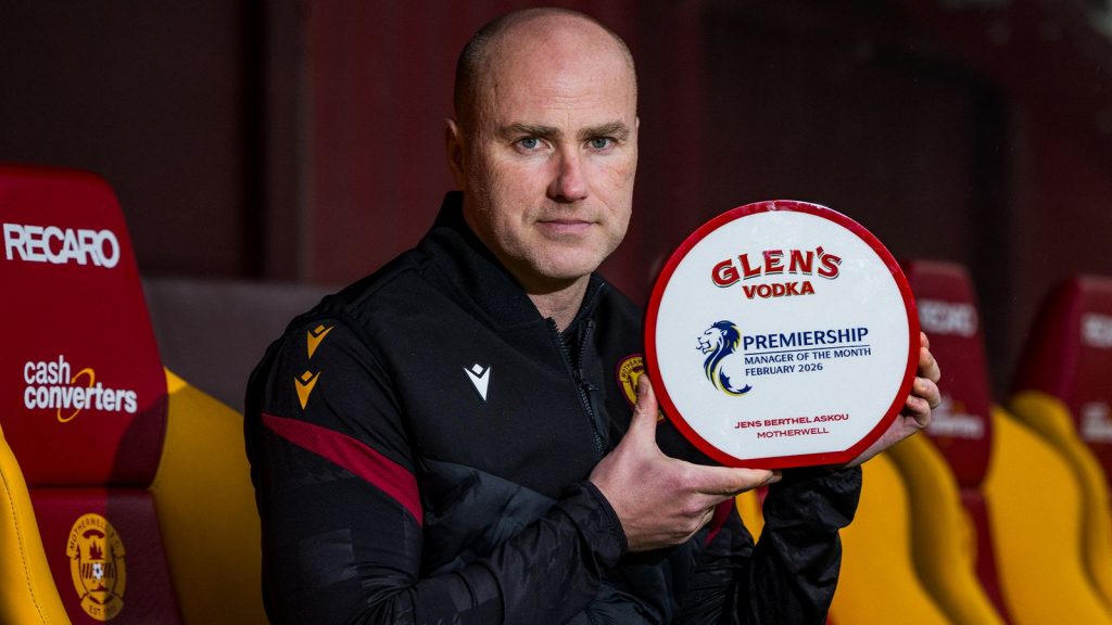 Jens Berthel Askou: el jefe de Motherwell nombrado Gerente del mes de febrero de la Premiership escocesa mientras los rompe fábulas de Fir Park proceden a provocar