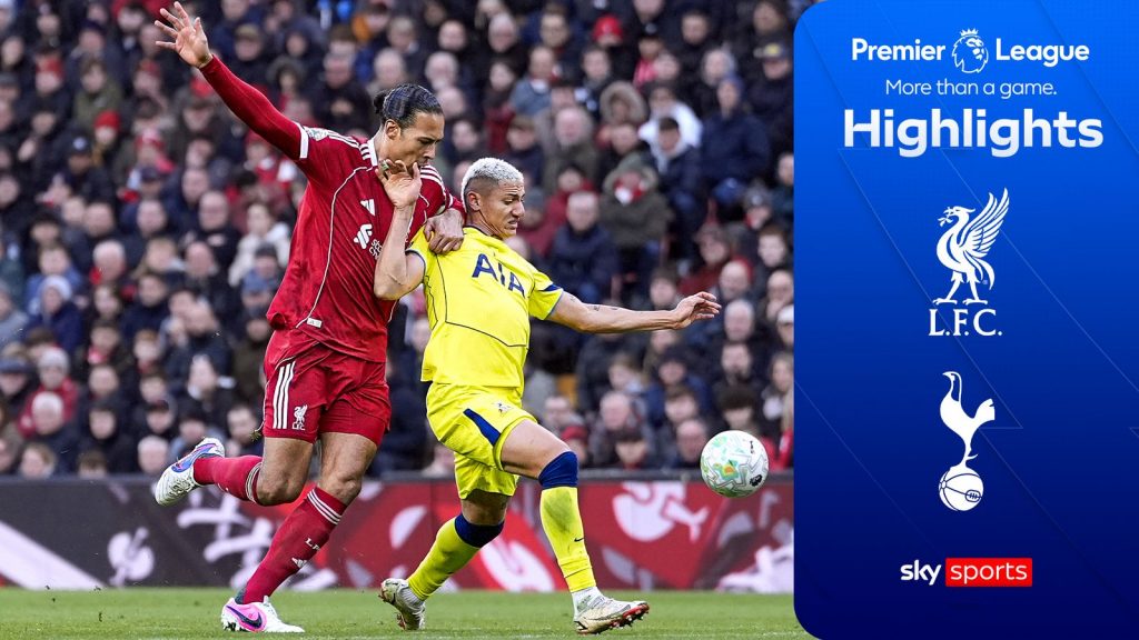 Liverpool 1-1 Tottenham Hotspur | Lo más destacado de la primera división