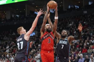 Giro muerto | Brandon Ingram se dispara mientras los Raptors vencen a los Pistons