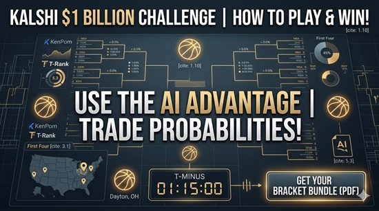 Gana el Kalshi $1.000 millones Bracket Arena: estrategia y reglas de IA – Acciones deportivas