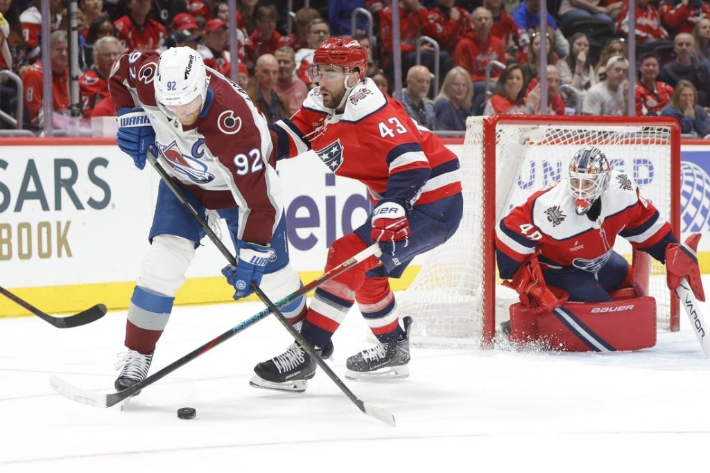 Giro muerto | Avalanche venció a Capitals en tiempo extra para asegurar la situación de playoffs