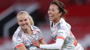 Man Utd 2-3 Bayern Munich: el doblete de Pernille Tougher brinda ayuda al equipo alemán en el partido de ida de cuartos de final de la Liga de Campeones femenina