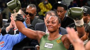 Claressa Shields: Caroline Dubois puede apagarnos las luces. No me he compuesto lo suficiente como para terminar con eso, pero