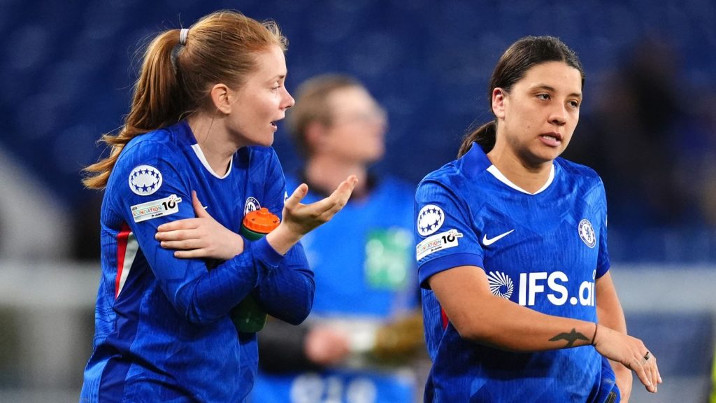 Chelsea – Arsenal 1-0 (Global 2-3): el gol de Sjoeke Nusken ya no fue suficiente cuando Sonia Bompastor fue expulsada en el partido de cuartos de final de la Liga de Campeones femenina