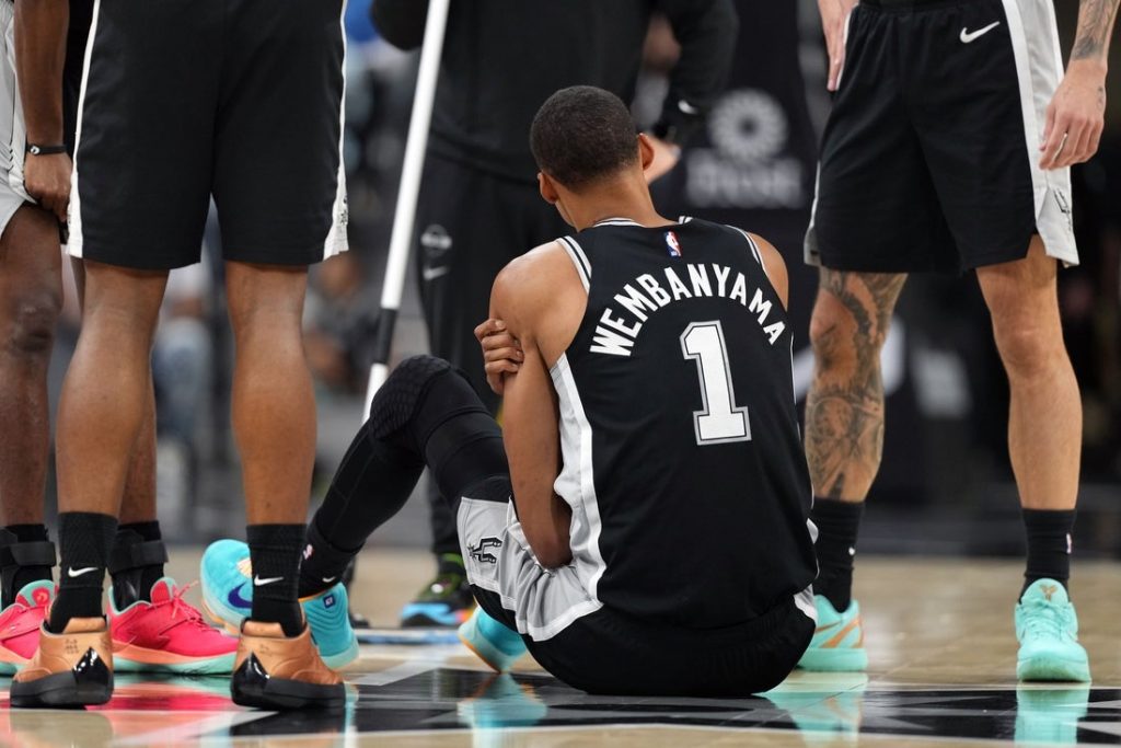 Giro muerto | Los Spurs aparentemente sin Victor Wembanyama con Path Blazers en la ciudad