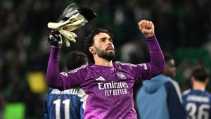 David Raya es el mejor portero del mundo, dice Kai Havertz, compañero de grupo del Arsenal, después de los actos heroicos del Sporting