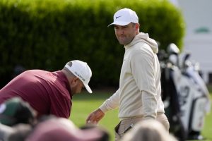 Giro muerto | El agente inmobiliario y novato en golf Brandon Holtz aprovecha al máximo los momentos del Masters