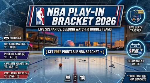 Torneo Play-In de la NBA 2026: escenarios actuales y enfrentamientos – Cuadros deportivos