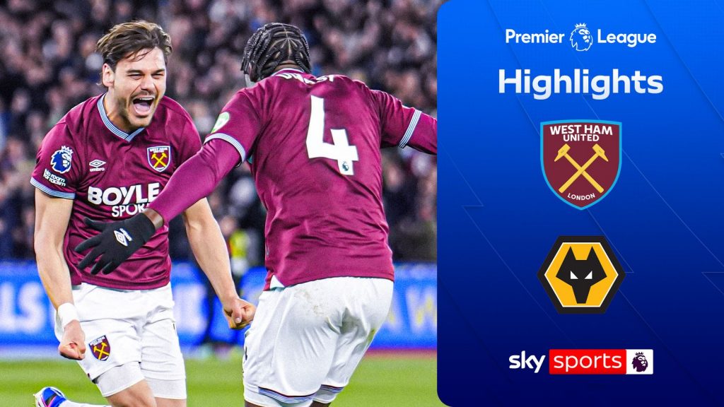 West Ham 4-0 Lobos | Lo más destacado de la primera división