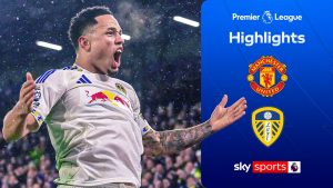 Manchester United 1-2 Leeds | Lo más destacado de la primera división