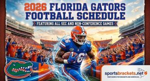 Calendario de fútbol de los Florida Gators 2026, PDF imprimible – Cuadros deportivos