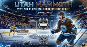 Agenda de playoffs gigantesca de Utah 2026: Ronda 1 contra Vegas Golden Knights