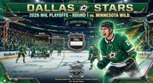 Agenda de playoffs de los Dallas Stars 2026: Ronda 1 contra Minnesota Wild