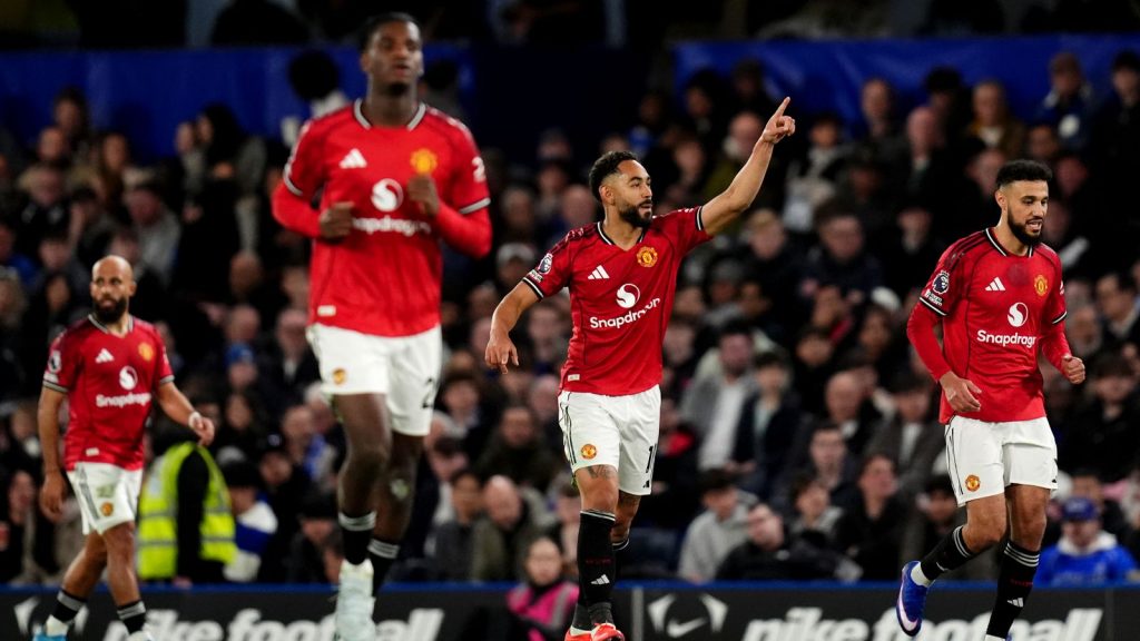 Chelsea 0-1 Manchester United: el gol de Matheus Cunha al filo del descanso asesta un duro golpe a las esperanzas de los Blues en la Liga de Campeones