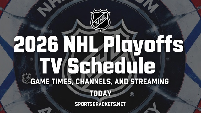Agenda televisiva de los playoffs de la NHL 2026: horarios de juego, canales y transmisión hoy – Cuadros deportivos