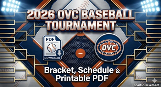 Cuadro de partidos de béisbol del Valle de Ohio (OVC) 2026: calendario y PDF imprimible – Cuadros de acciones deportivas
