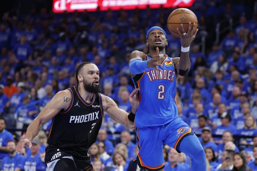 Giro muerto | Shai Gilgeous-Alexander de OKC nombrado el jugador de alto agarre de la NBA
