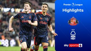 Sunderland 0-5 Nottingham Woodland | Lo más destacado de la primera división